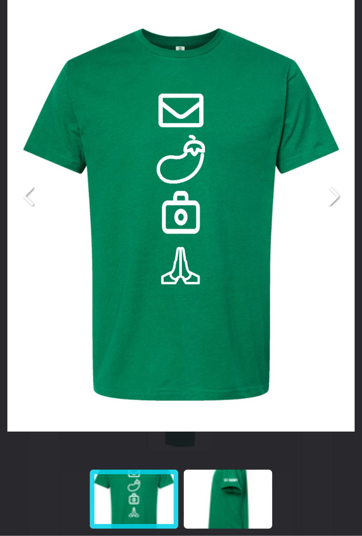Emoji - Ask Me For A Dick Pic Tee
