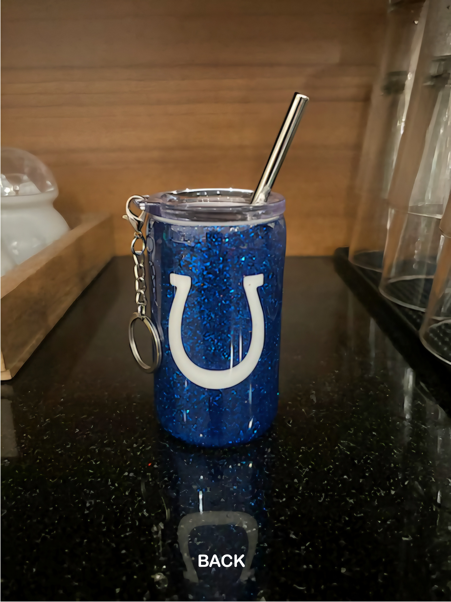 Indy "COLTS" - 3oz Shot/Juice Tumbler