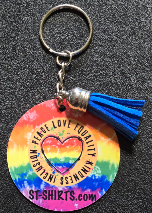 ST-Shirts Rainbow Keychain