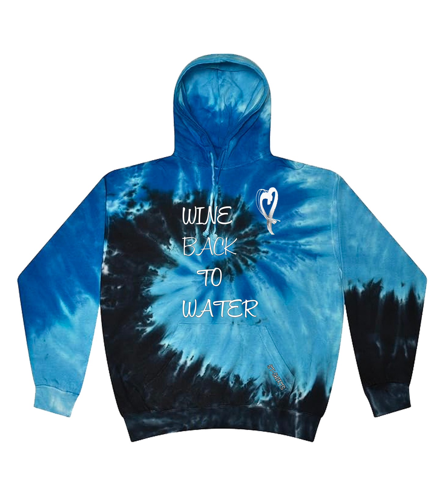 Blue Ocean Hoodie from our “Wine Back To Water” campaign.