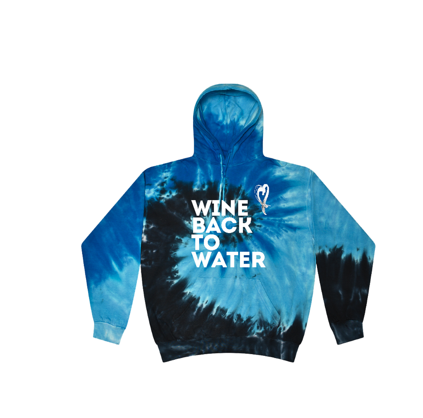 Wine Back to Water Hoodie, in our “ Hope & inspiration” Series.