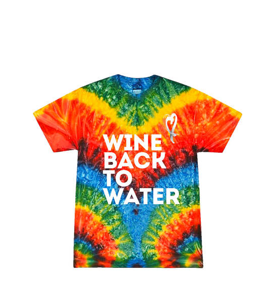 Wine Back To Water Tee in our “ Hope & Inspiration “  Series