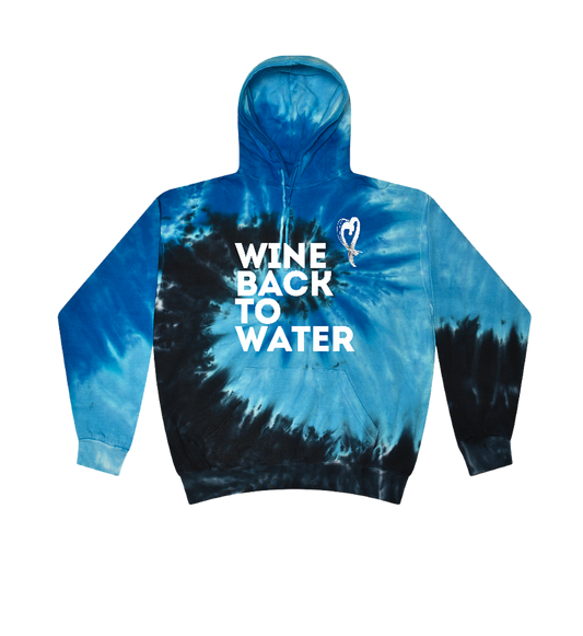 Wine Back to Water Hoodie, in our “ Hope & inspiration” Series.